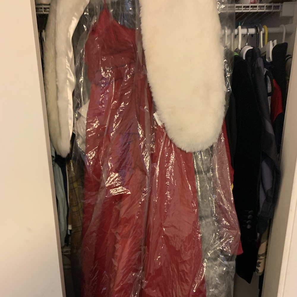 Red dress